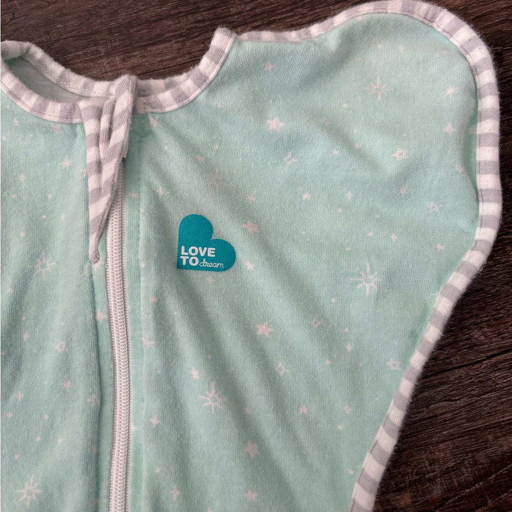 Love To Dream Mint Baby Swaddle
